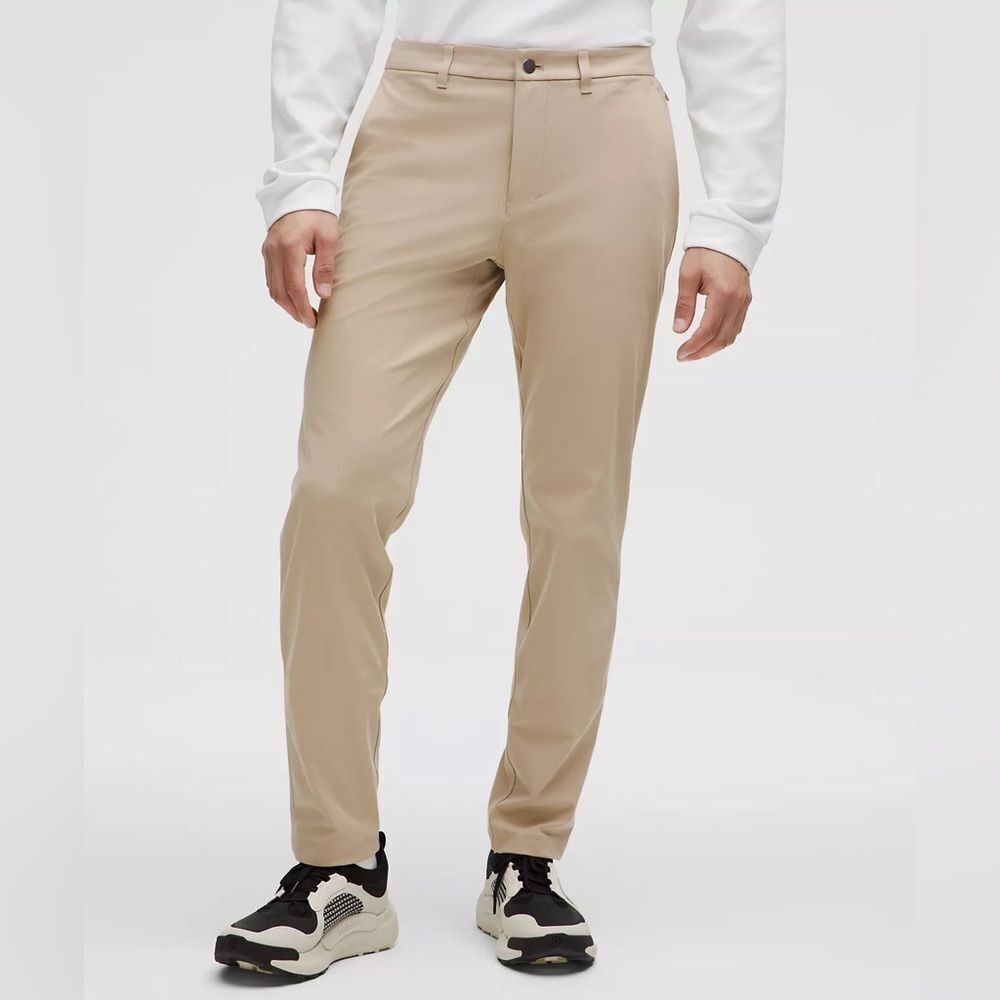 Lululemon athletica Men's ABC Slim-Fit Performance Wear Trouser Pansts Size 33
